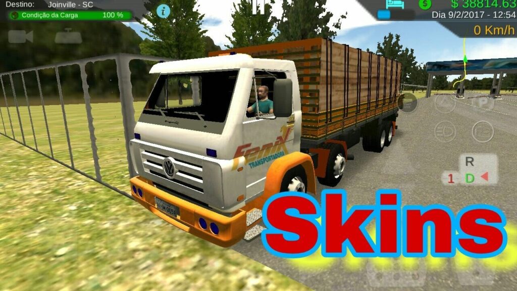 Como conseguir skins no jogo heavy truck simulator 1