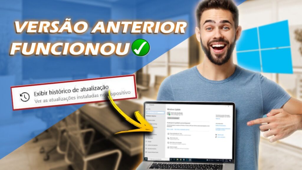 Como reverter para compilacoes anteriores do windows 10 1
