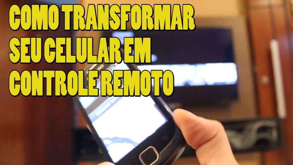 Como usar um celular android para controlar uma smart tv da sony 1