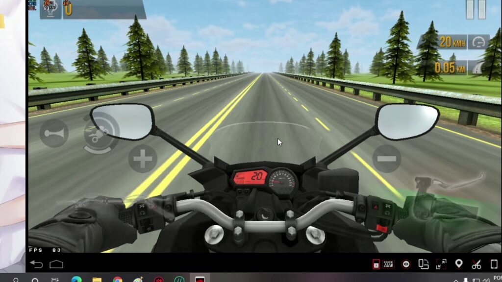 Como baixar e jogar traffic rider no pc com um emulador de android 1