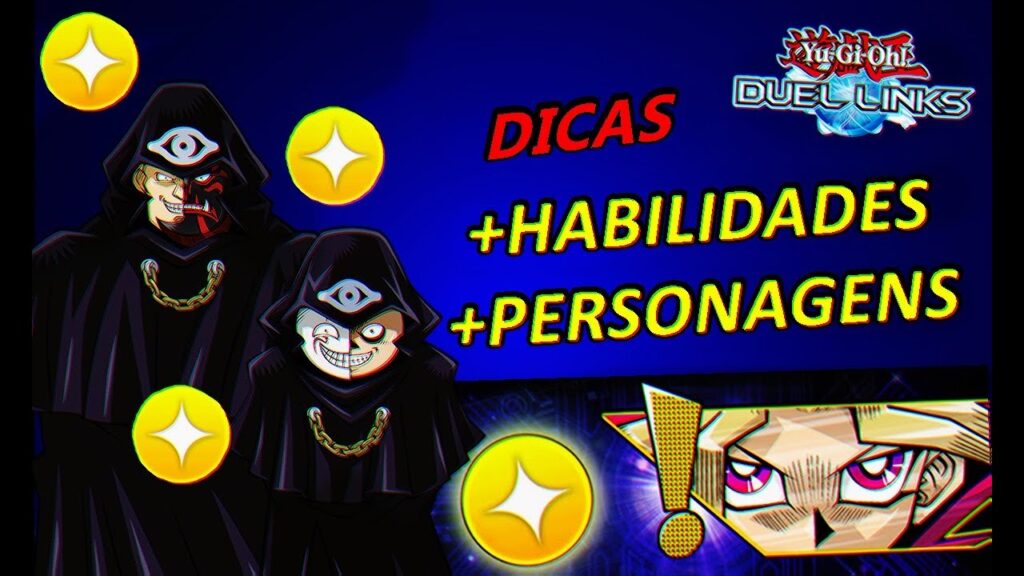 Como liberar habilidades de cada personagem em yu gi oh duel links 1
