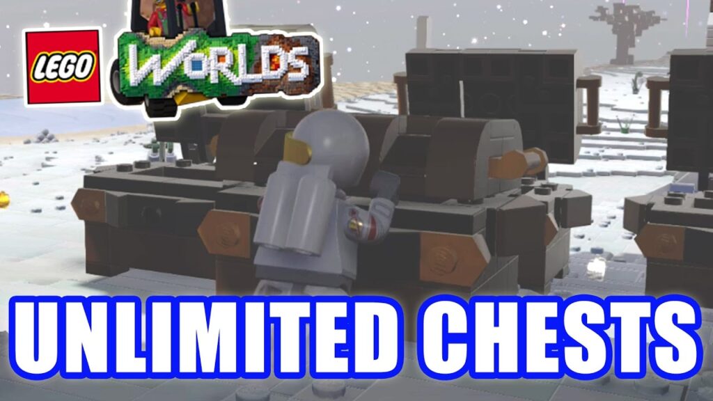 Como encontrar os baus de ouro em lego worlds no ps4 xbox one e pc 1