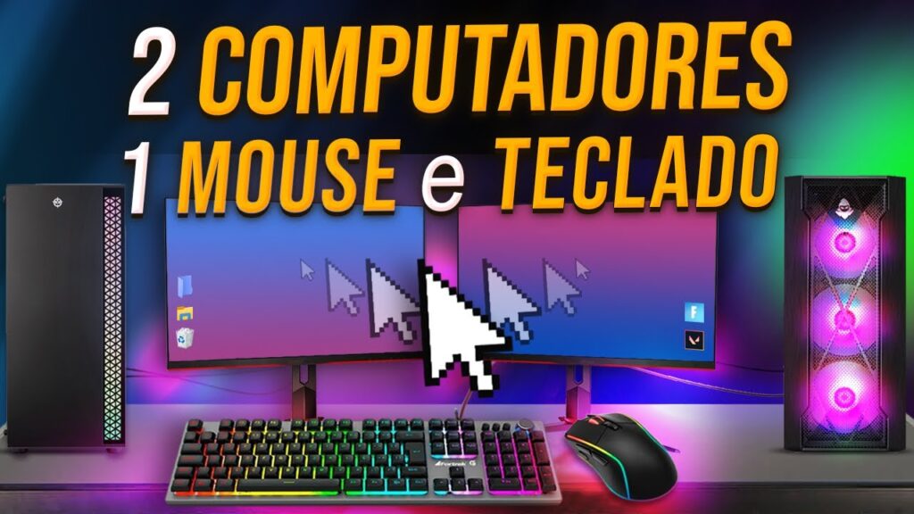 Como compartilhar um teclado e mouse entre dois computadores windows 10 1