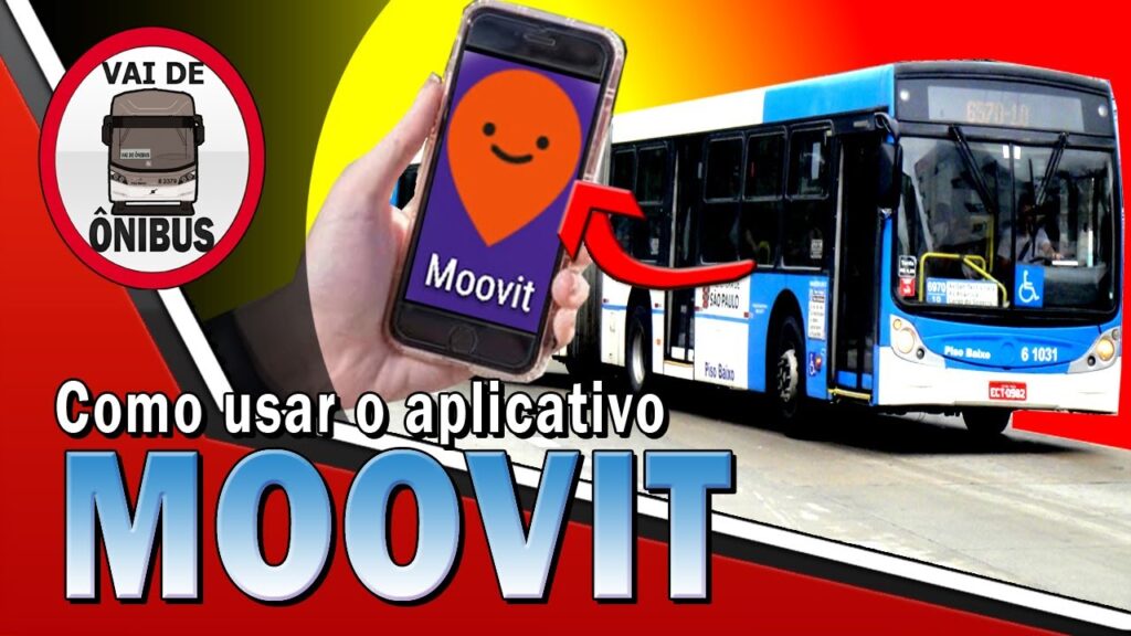 Como usar o app moovit para ver rotas de onibus em tempo real 1