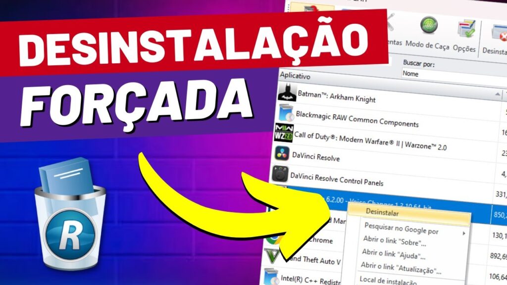 Como remover um programa teimoso no computador com windows 1