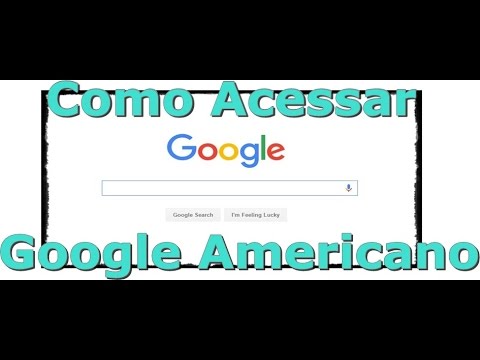 Como acessar o google americano em ingles 1
