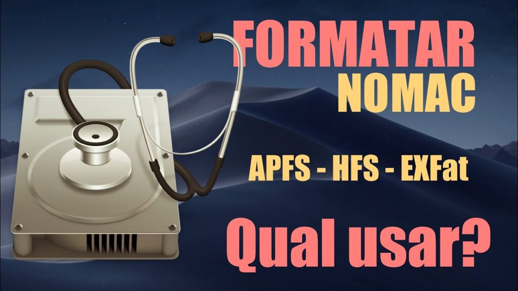 Como formatar uma unidade com o sistema de arquivos apfs no macos sierra 1