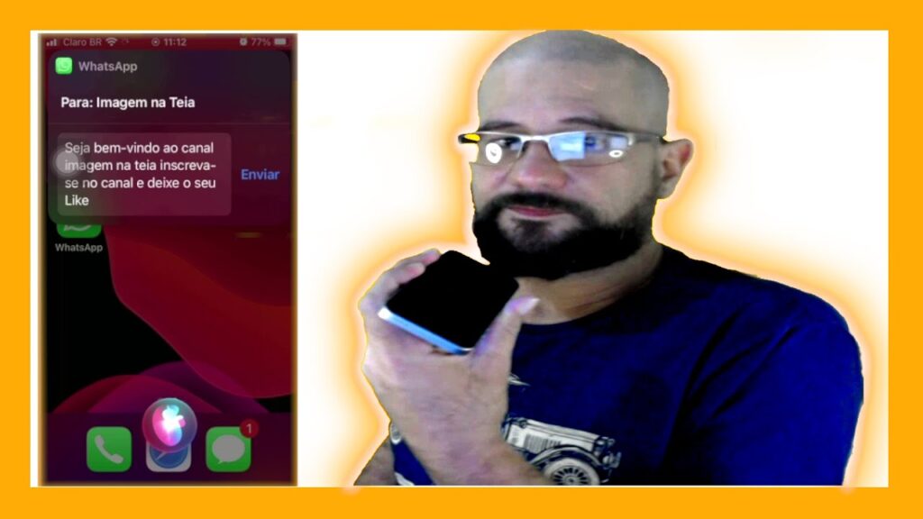 Como iniciar uma ligacao no whatsapp usando siri no iphone 1