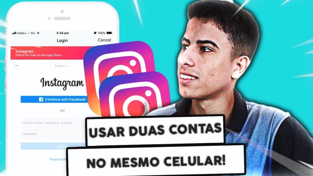 Como usar varias contas de instagram no mesmo celular 1