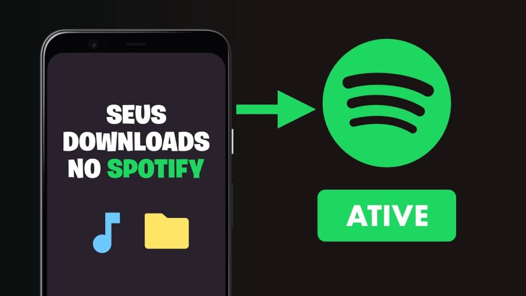 Como usar o spotify para ouvir musicas salvas no celular 1