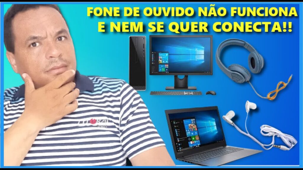 Como ativar novamente o som do fone de ouvido no notebook 1