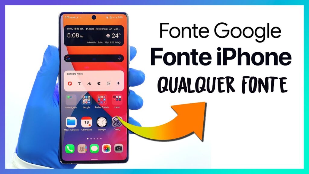 Como baixar novas fontes para personalizar os celulares da samsung 1