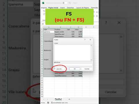 Como preencher celulas em branco automaticamente no microsoft excel 1