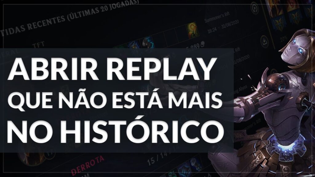 Como gravar e assistir replays das partidas de league legends 1