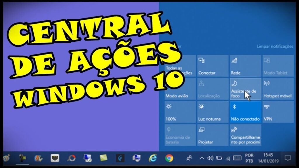 Como priorizar notificacoes na central de acoes do windows 10 1