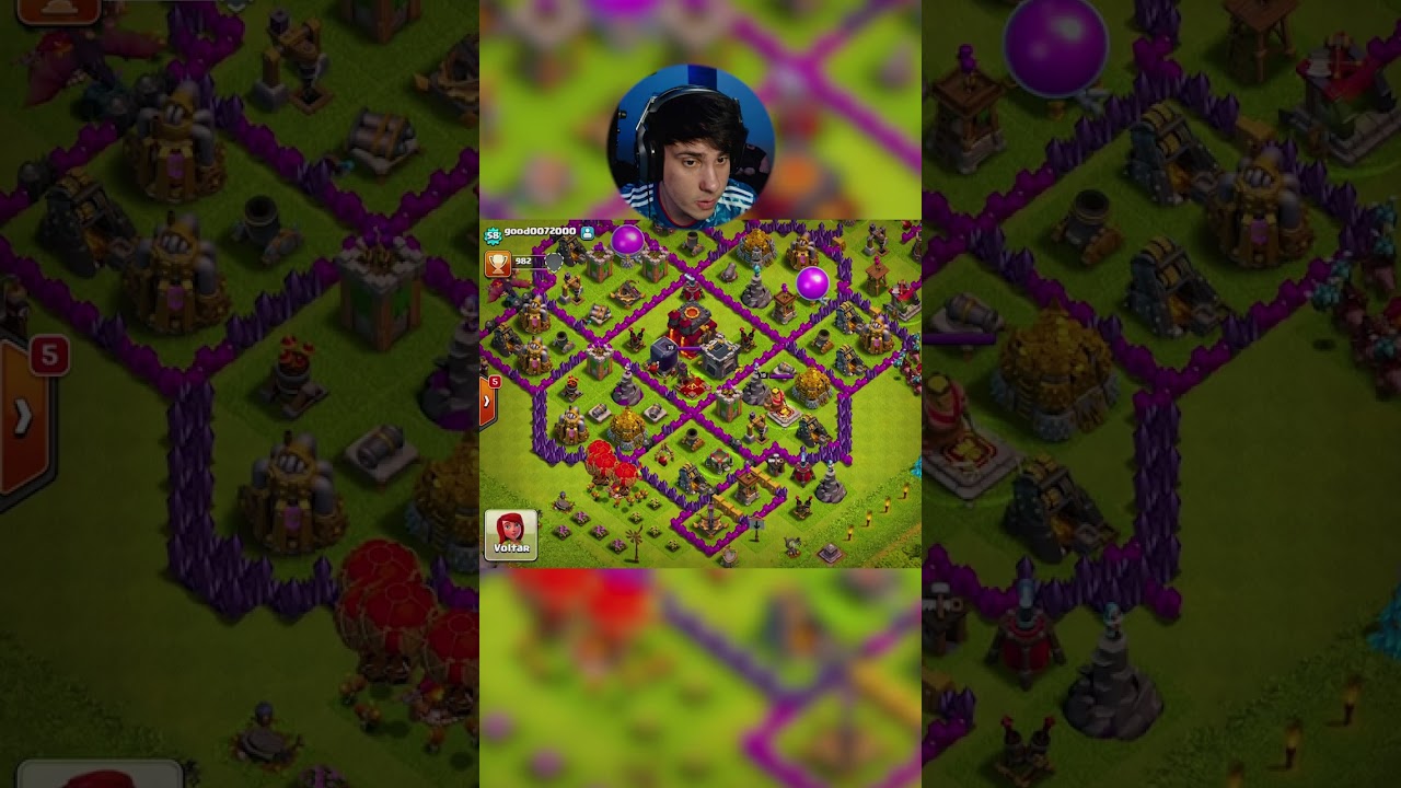 Como construir e salvar layouts de bases no jogo clash clans 1