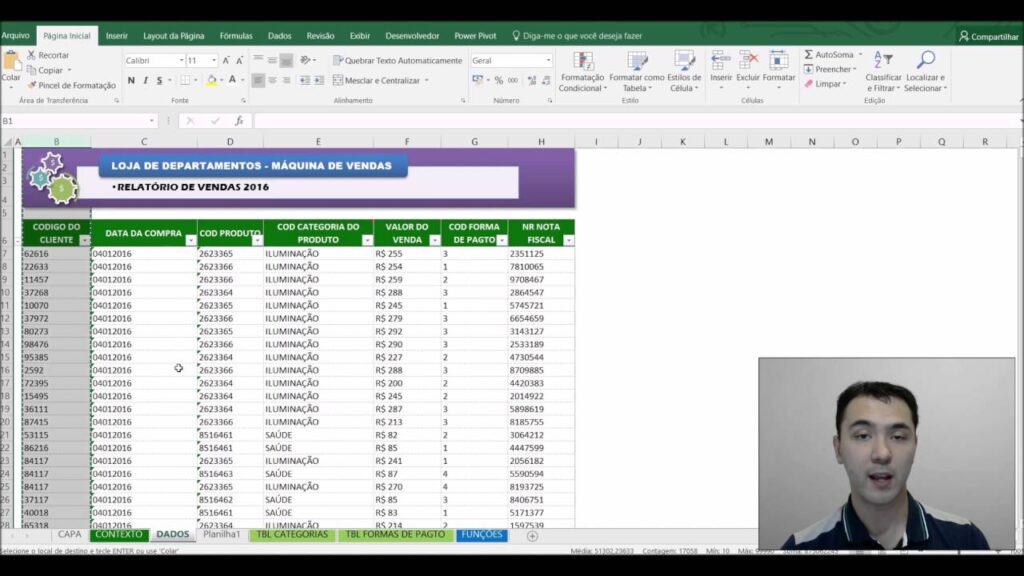 Como excluir linhas com valores repetidos no excel 1