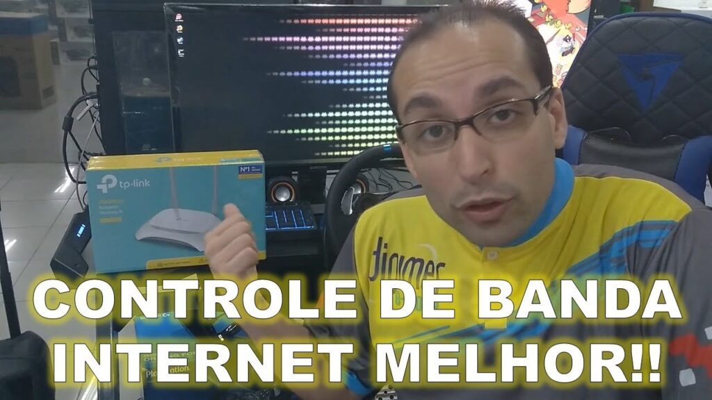 Como usar controle de banda do roteador e gerenciar trafego de internet 1