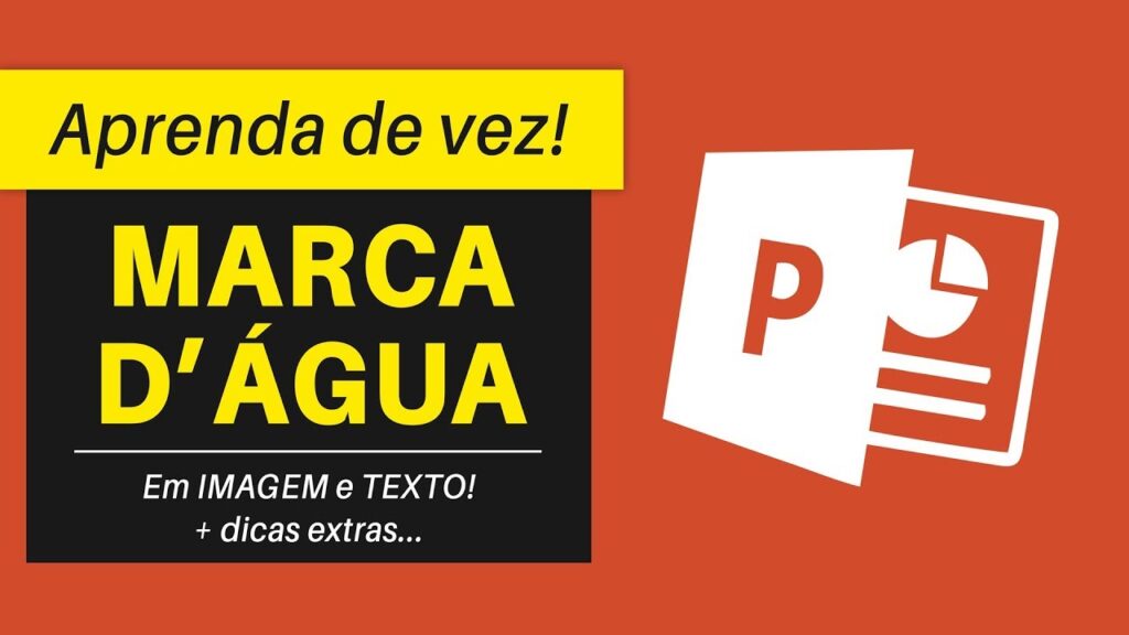 Como adicionar marca dagua em apresentacoes do powerpoint 1