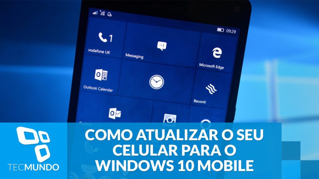 Como atualizar o celular para windows 10 mobile 1