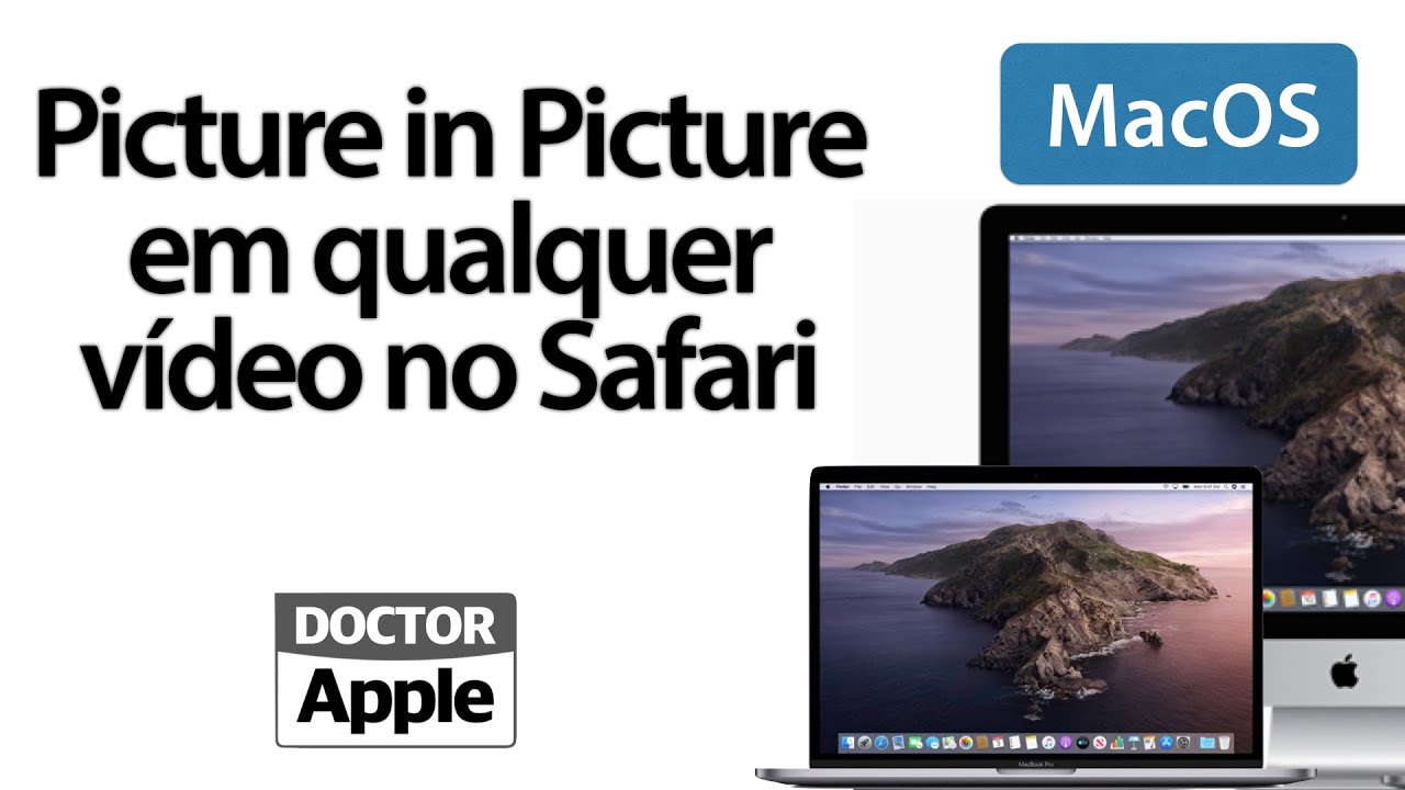 Como usar funcao picture picture do safari em videos no macos 9