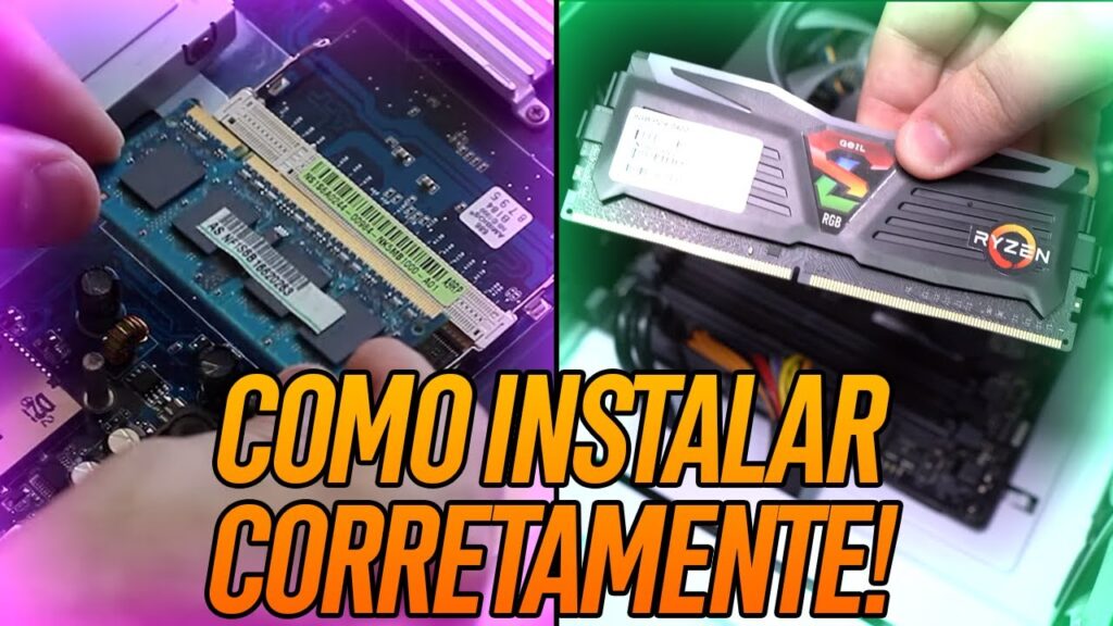 Como instalar um pente de memoria em um notebook 1