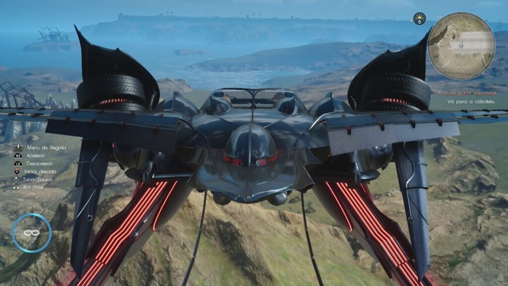 Como personalizar o carro em final fantasy xv jogo para ps4 e xbox one 1