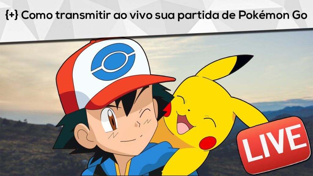 Como transmitir ao vivo sua partida de pokemon go 1