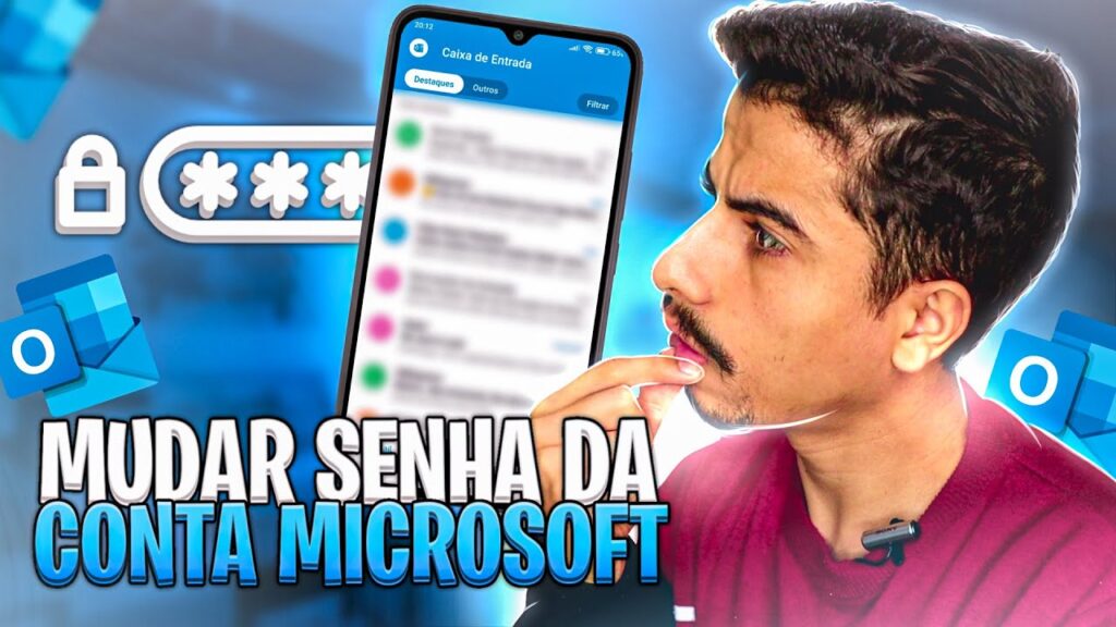 Como mudar senha do hotmail outlook 1