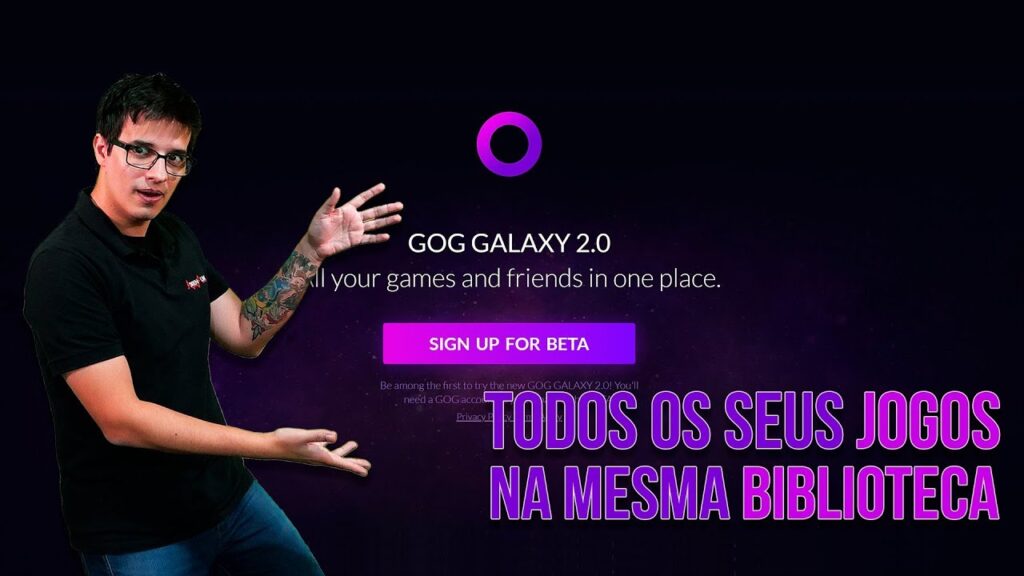 Como usar o gog connect e ligar com conta no steam 1