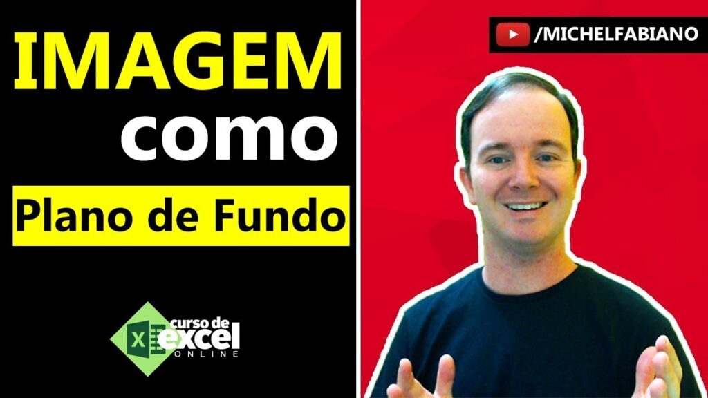 Como usar uma imagem de fundo em uma planilha do excel 1