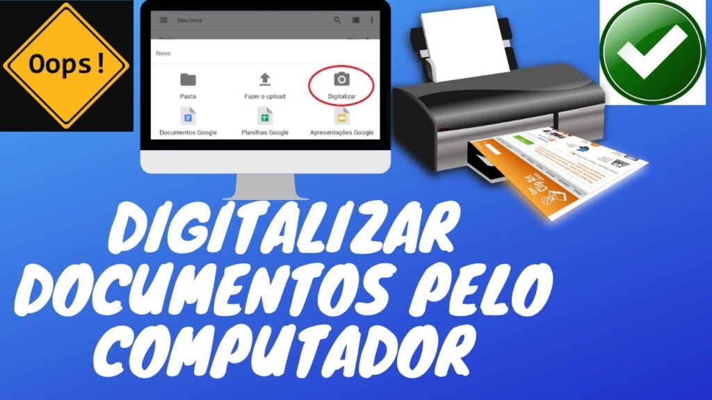 Como digitalizar documentos e fotos wireless no computador 1