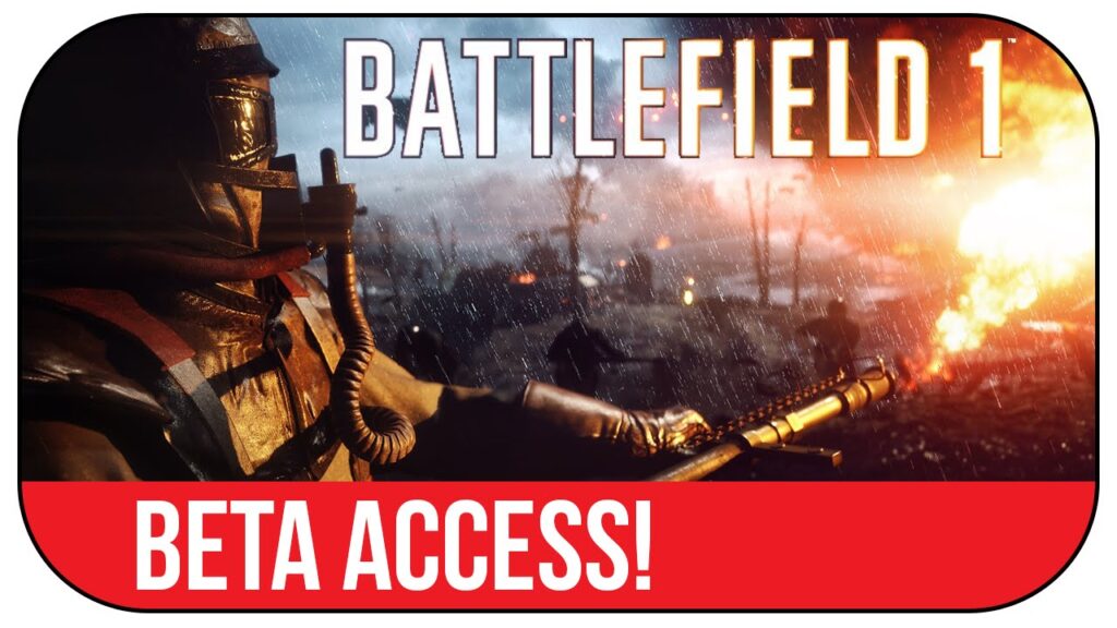 Como jogar o beta de battlefield 1 no ps4 e xbox one 1