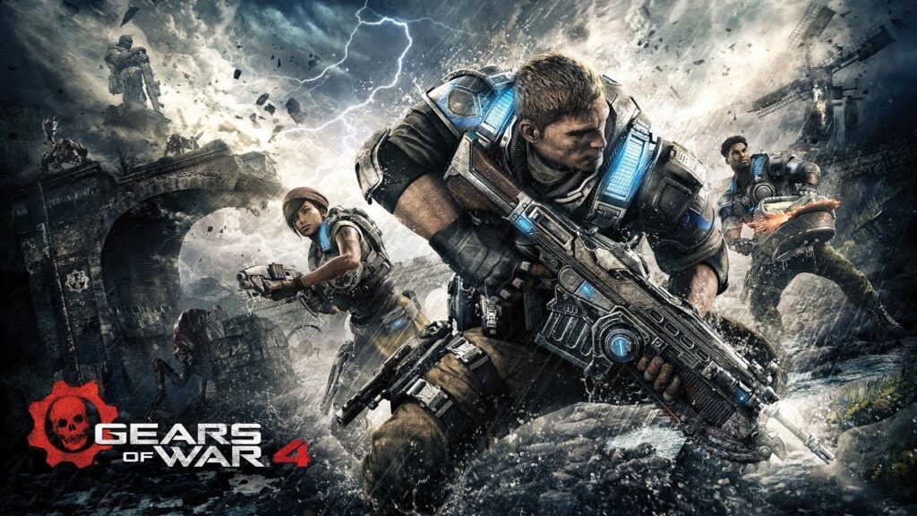 Como jogar os modos competitivos do game de tiro gears war 4 1