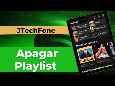 Como apagar uma musica ou playlist no spotify 1