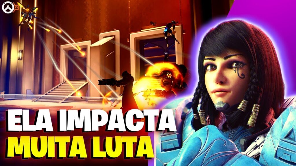 Como jogar com personagem pharah em overwatch 1