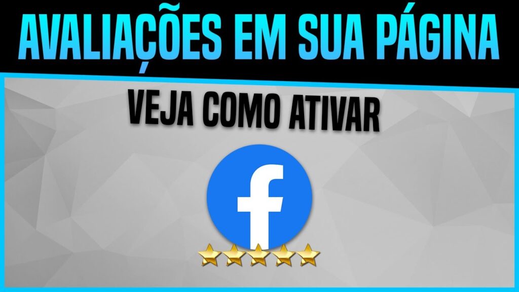 Como ativar avaliacoes na sua pagina de fas no facebook 1