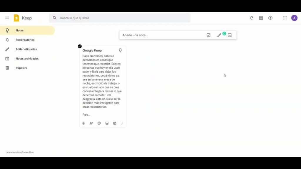 Como exportar notas do google keep para o docs 1