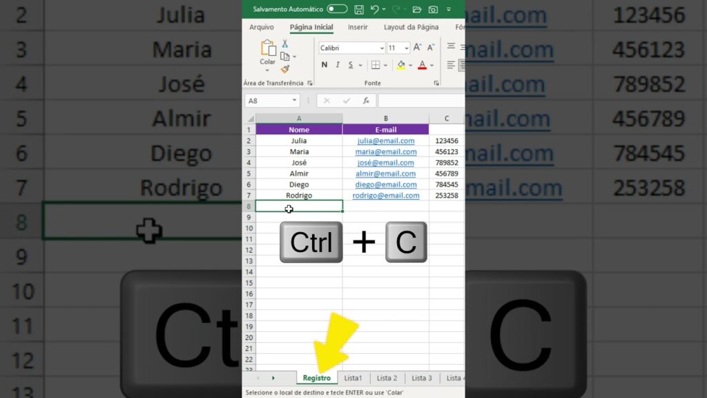 Como alterar diversas planilhas de uma unica vez no excel 1
