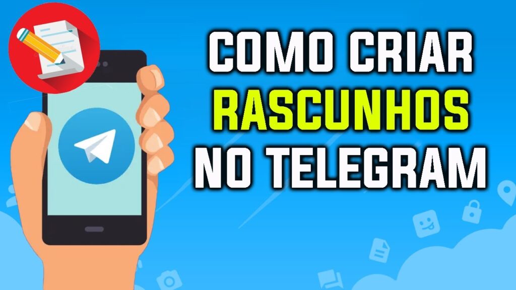 Como escrever rascunhos de mensagens no telegram 1