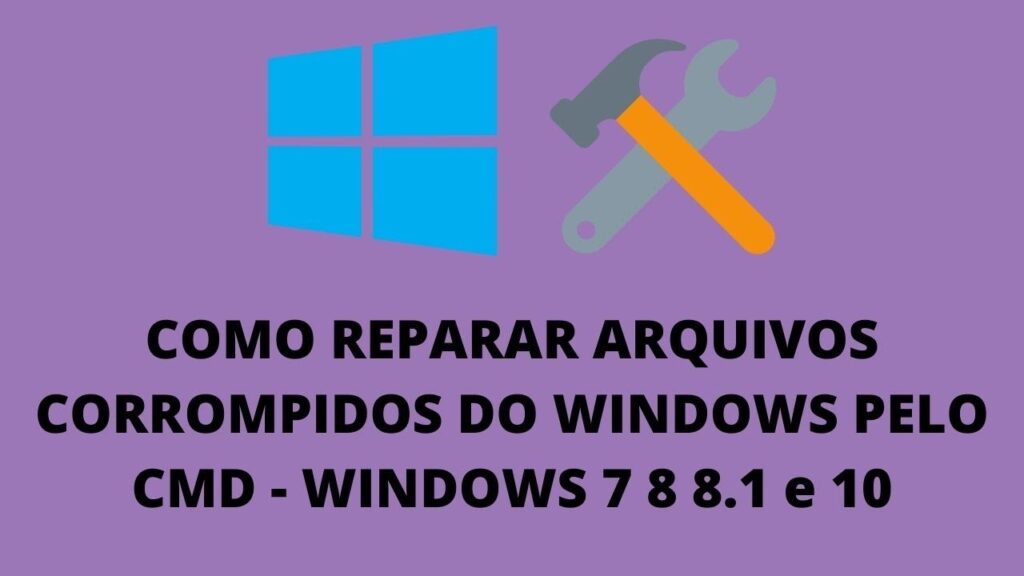 Como verificar e corrigir arquivos corrompidos do windows 1