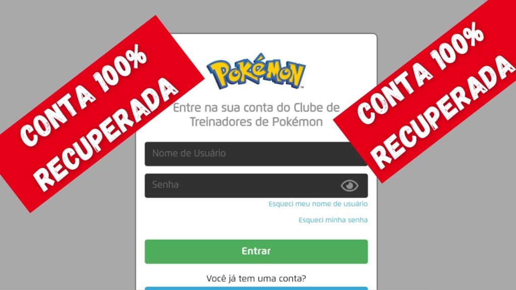 Como alterar senha e recuperar conta em pokemon go 1