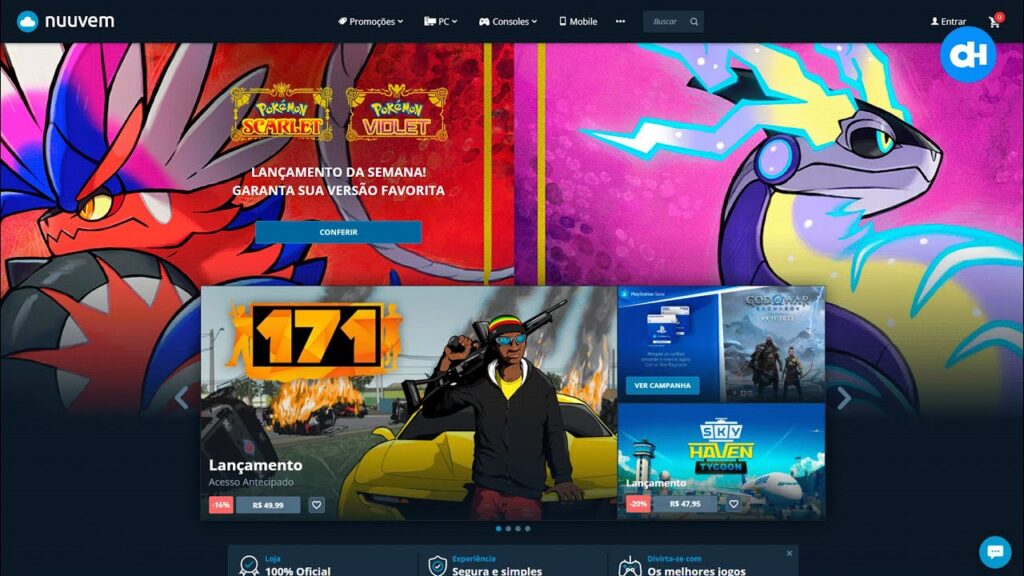 Como comprar jogos de pc windows e mac na loja brasileira nuuvem 1
