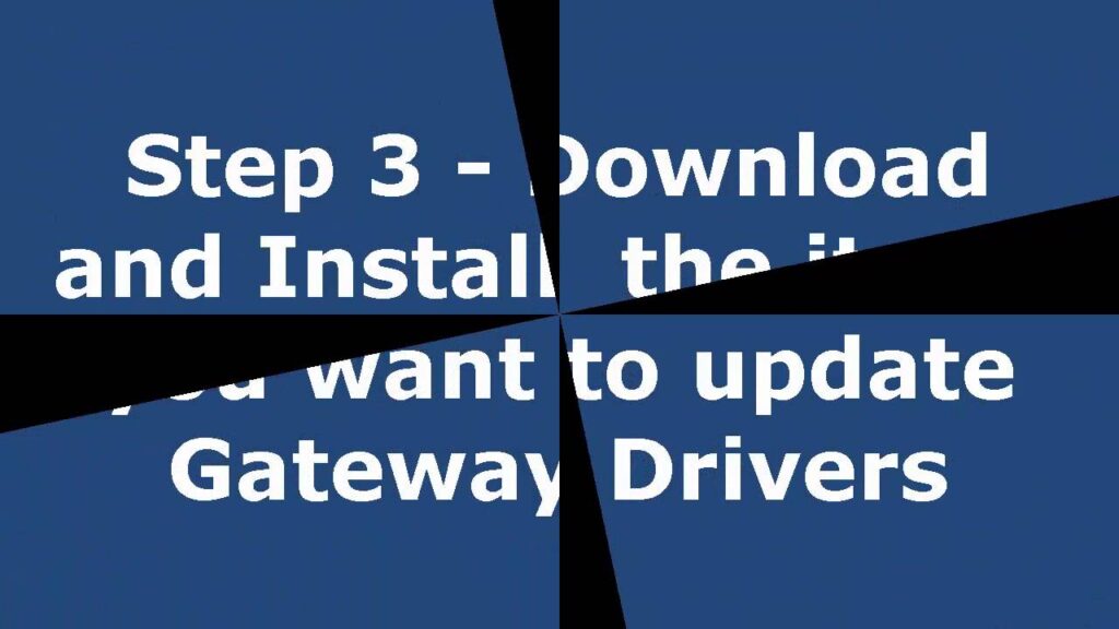 Como baixar drivers da gateway no computador 1