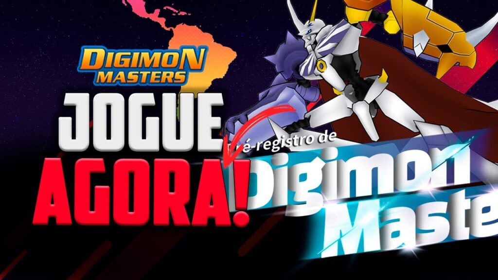 Como fazer o download e jogar digimon masters online 1