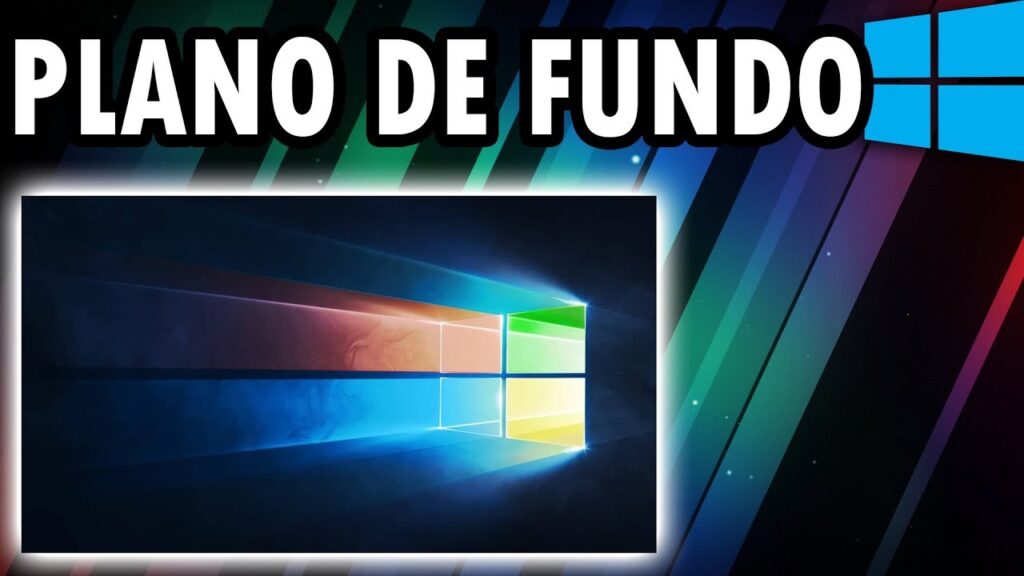 Como mudar o fundo da tela do windows 10 1