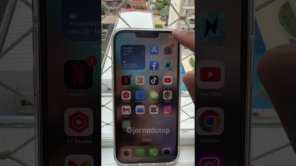 Como dar zoom ao gravar um video no whatsapp para iphone 1