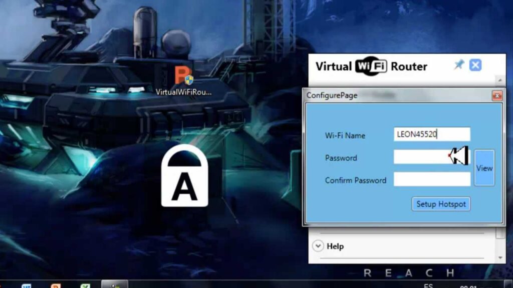 Como configurar o sdr free virtual wifi router 1