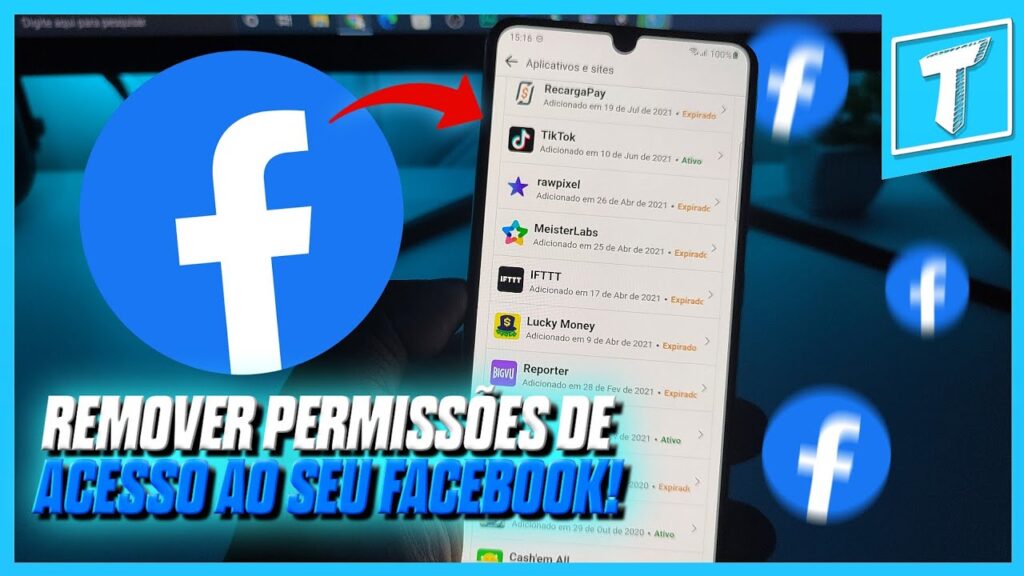 Como descobrir quais permissoes os aplicativos tem no seu facebook 1