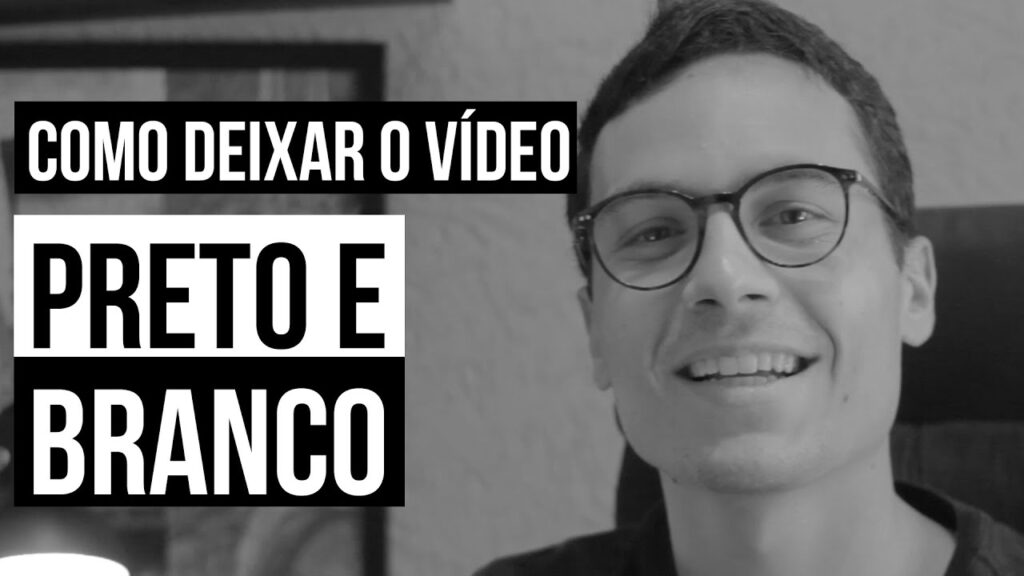 Como deixar um video em preto e branco no adobe premiere pro 1